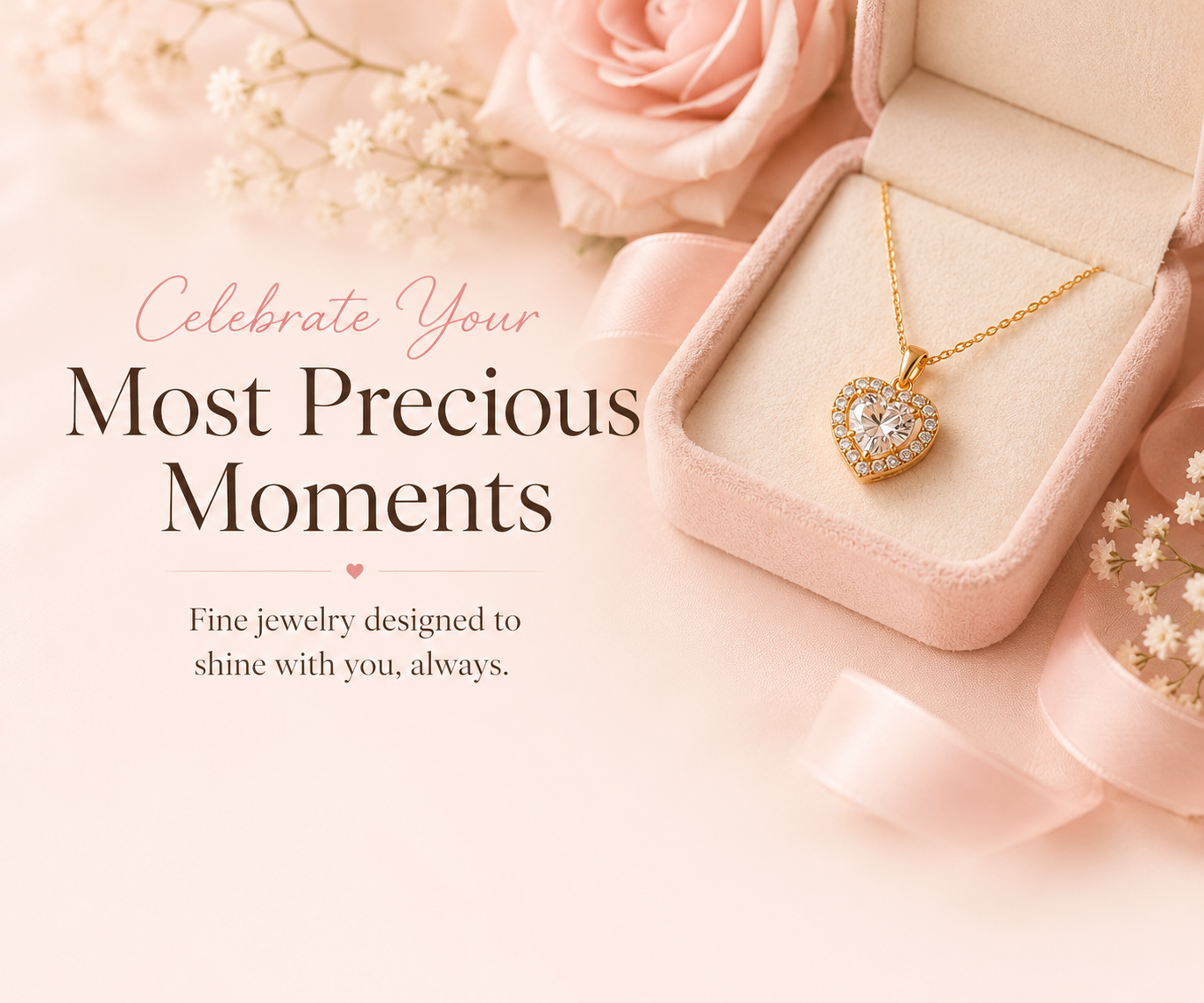 Most Precious Moments jewelry campaign hero